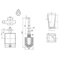 Товар: Ершик для унитаза Villeroy&Boch Elements-Striking TVA15201700061 Хром - фото 2 Ершик для унитаза Villeroy&Boch Elements-Striking TVA15201700061 Хром — фото 2, Ершики для унитаза