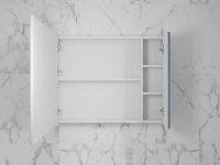 Зеркальный шкаф Style Line Стокгольм 80 Графит софт арт-ЛС-00002325 — фото 4, Зеркальные шкафы в ванную