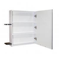 Товар: Зеркальный шкаф Mixline Байкал 70 539811 Белый Серый - фото 3 Зеркальный шкаф Mixline Байкал 70 539811 Белый Серый — фото 3, Мебель для ванной