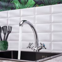 Смеситель для кухни Ростовская Мануфактура Сантехники Boou BA5318-1F-SE020-B702 Хром — фото 4, Смесители