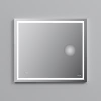 Товар: Зеркало AM.PM Gem 80 M91AMOX0803WG с подсветкой с механическим выключателем - фото 6 Зеркало AM.PM Gem 80 M91AMOX0803WG с подсветкой с механическим выключателем — фото 6, Зеркала в ванную комнату