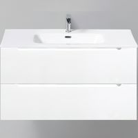 Тумба под раковину BelBagno Etna 90 ETNA-900-2C-SO-BO-P подвесная Bianco Opaco — фото 1, Тумбы под раковину