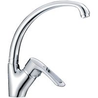 Смеситель для кухни Frap H66 F4166 Хром — фото 1, Смесители для кухни