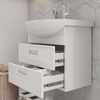 Тумба под раковину Volna Joli 70.2Y tpJOLI70.2Y-01 подвесная Белая — фото 3, Тумбы под раковину