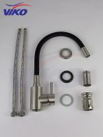 Смеситель для кухни Viko V-4428 Нержавеющая сталь Черный — фото 13, Смесители для кухни