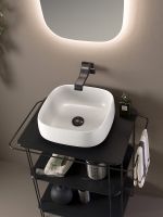 Раковина-чаша Flaminia Flag 40 FG40A Белая — фото 2, Раковины