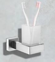 Стакан для зубных щеток Boch Mann CR-F25-H06 BM10650 Нержавеющая сталь — фото 2, Стаканы для зубных щеток