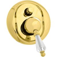 Смеситель для душа Cezares Vintage VINTAGE-VDIM-03/24-Sw Золото 24 карат — фото 1, Смеситель для душа