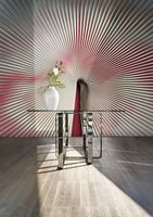 Панно Zambaiti Parati Trussardi VII 18989 Винил на флизелине (3*3) Розовый/Серый, Абстракция — фото 2, Обои для стен