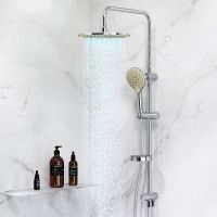 Товар: Душевая система AM.PM Like F0780064 Хром - фото 14 Душевая система AM.PM Like F0780064 Хром — фото 14, Душевые стойки