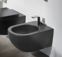 Биде Flaminia App AP218.7037 подвесное Grigio Lava — фото 2, Биде