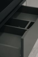 Тумба с раковиной Bond Wave 80 T01807-S05B подвесная Графит матовый — фото 6, Тумбы с раковиной