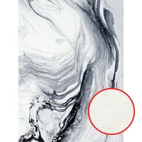 Фреска Ortograf Misto 33295 Фактура флок FLK Флизелин (2*2,7) Серый, Абстракция — фото 1, Фрески