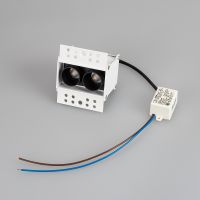 Товар: Встраиваемый светильник Arlight Orient 031923 Черный Белый - фото 4 Встраиваемый светильник Arlight Orient 031923 Черный Белый — фото 4, Точечные светильники