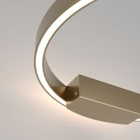 Настенный светильник Maytoni Modern Rim MOD058WL-L50BS4K Латунь — фото 2, Светильники