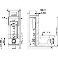 Товар: Инсталляция Berges Atom 410 040342 для унитаза с Черной Хром глянец клавишей смыва - фото 5 Инсталляция Berges Atom 410 040342 для унитаза с Черной Хром глянец клавишей смыва — фото 5, Инсталляции для унитазов
