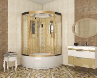 Душевая кабина Niagara Luxe 120x120 NG-7744G с гидромассажем — фото 2, Душевые кабины