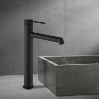 Смеситель для раковины Vincea Rim VBF-2RM2MB Черный матовый — фото 2, Смесители для раковины