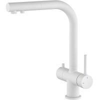 Смеситель для кухни Timo Saona 2356/16FL Белый матовый — фото 1, Смесители