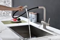 Смеситель для кухни Paulmark Serpentine Se213222-BE Бежевый — фото 15, Смесители