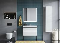 Товар: Тумба под раковину Roca Domi 80 A857459806 подвесная Белый глянец - фото 16 Тумба под раковину Roca Domi 80 A857459806 подвесная Белый глянец — фото 16, Мебель для ванной