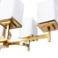 Товар: Люстра Divinare Fawaris 4504/17 LM-6 Белая Латунь - фото 3 Люстра Divinare Fawaris 4504/17 LM-6 Белая Латунь — фото 3, Люстры