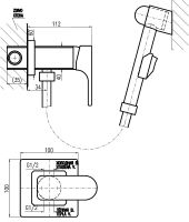 Товар: Гигиенический душ со смесителем Rav Slezak Yukon YU147 Хром - фото 2 Гигиенический душ со смесителем Rav Slezak Yukon YU147 Хром — фото 2, Душевое оборудование. Душевая программа