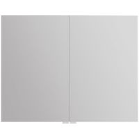 Зеркальный шкаф BelBagno SPC 90 SPC-2A-DL-BL-900 с подсветкой Белый — фото 1, Мебель для ванной