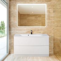 Тумба под раковину BelBagno Marino 100 Белая — фото 1, Мебель для ванной