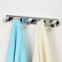 Товар: Вешалка для полотенец WasserKRAFT Lippe K-6575 Хром - фото 3 Вешалка для полотенец WasserKRAFT Lippe K-6575 Хром — фото 3, Крючки для полотенец