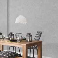 Обои Andrea Rossi Arlequin 54298-5 Винил на флизелине (1,06*10,05) Серый, Штукатурка — фото 2, Обои для стен