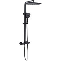 Товар: Душевая система Allen Brau Infinity 5.21030-31 Черная матовая - фото 2 Душевая система Allen Brau Infinity 5.21030-31 Черная матовая — фото 2, Душевые стойки