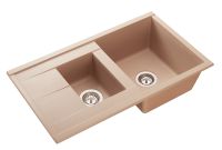 Кухонная мойка Aquaton Делия 87 1A716232DE260 Латте — фото 2, Кухонные мойки