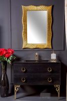 Зеркало Boheme Armadi Art NeoArt 70 563 с подсветкой Золото — фото 2, Мебель для ванной