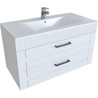 Тумба с раковиной SanVit Турин-2 75 kturin2075 подвесная Белая — фото 7, Тумбы с раковиной