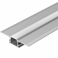 Профиль алюминиевый Arlight 024017 встраиваемый для ГКЛ Серебристый — фото 1, Профили для светодиодных лент