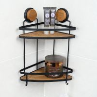 Товар: Полка корзина Fixsen Magic Wood FX-940B-2 угловая Черная матовая Дерево - фото 2 Полка корзина Fixsen Magic Wood FX-940B-2 угловая Черная матовая Дерево — фото 2, Полки для ванной и душа