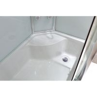 Товар: Душевая кабина Black&White Galaxy 550712l с гидромассажем профиль Серебристый хром задняя стенка Белая - фото 8 Душевая кабина Black&White Galaxy 550712l с гидромассажем профиль Серебристый хром задняя стенка Белая — фото 8, Душевые кабины