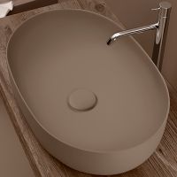 Раковина-чаша Kerasan Nolita 60 534388 Bruno matt — фото 1, Раковины