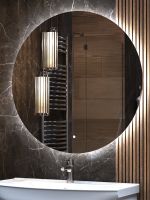 Зеркало Vigo Otti Classic 90 z.OTT.90.Classic с подсветкой с сенсорным выключателем — фото 2, Зеркала в ванную комнату