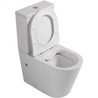 Унитаз компакт Abber Bequem с бачком и сиденьем Микролифт арт-AC1112 — фото 6, Напольные унитазы