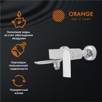 Товар: Смеситель для ванны Orange Berni M09-100cr Хром - фото 6 Смеситель для ванны Orange Berni M09-100cr Хром — фото 6, Смесители
