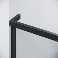 Товар: Душевая дверь Grossman Pragma 110 100.K33.03.110.21.02 профиль Черный матовый стекло шиншилла - фото 9 Душевая дверь Grossman Pragma 110 100.K33.03.110.21.02 профиль Черный матовый стекло шиншилла — фото 9, Распашные душевые двери