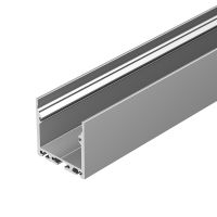 Товар: Профиль алюминиевый Arlight 020462 накладной/подвесной Серебристый - фото 2 Профиль алюминиевый Arlight 020462 накладной/подвесной Серебристый — фото 2, Профили для светодиодных лент