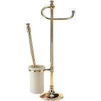 Напольная стойка Art&Max Barocco AM-1948-Do-Ant Античное золото — фото 1, Стойки - набор держателей