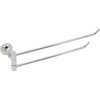 Полотенцедержатель Veragio Gialetta VR.GIL-6494.CR двойной поворотный Хром — фото 1, Полотенцедержатели