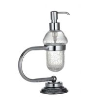 Дозатор для жидкого мыла Boheme Murano 10909-CR Хром — фото 1, Дозаторы