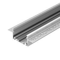 Товар: Профиль алюминиевый Arlight 035650 встраиваемый для ГКЛ Серебристый - фото 2 Профиль алюминиевый Arlight 035650 встраиваемый для ГКЛ Серебристый — фото 2, Профили для светодиодных лент