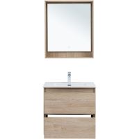 Товар: Тумба под раковину Aquanet Милан 70 336383 подвесная Дуб светлый - фото 14 Тумба под раковину Aquanet Милан 70 336383 подвесная Дуб светлый — фото 14, Мебель для ванной