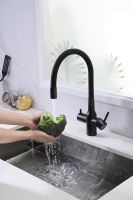 Смеситель для кухни Paulmark Salix Sa213419-418 Черный металлик — фото 4, Смесители